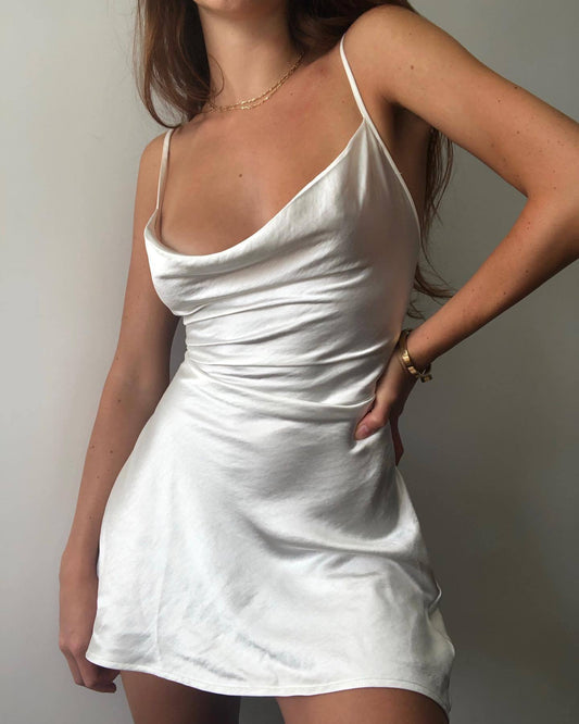 Women's Sexy Halter Temperament Slim Vest Skirt