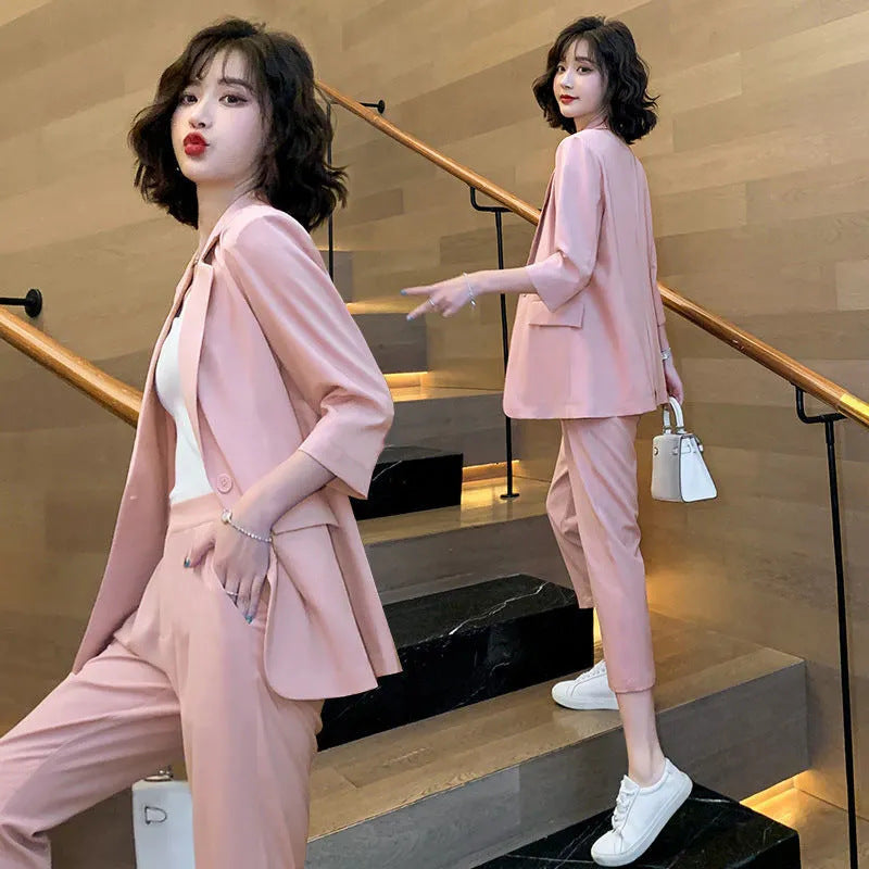 Western Style Leisure Small Suit