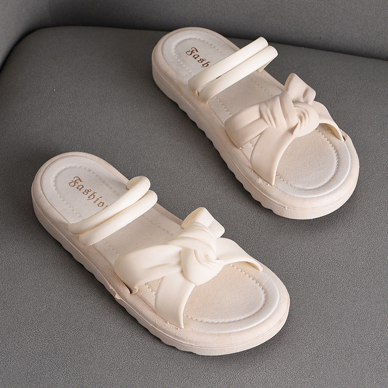 New Soft Back Thick Back Two-way Wear Sandals Women's Shoes For Outdoors