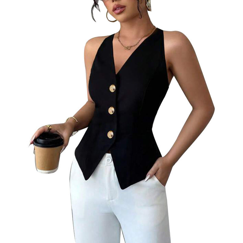 Halter Vest Amazon Summer Backless Strappy Cardigan Women's Clothing