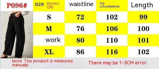 High Stretch Mid-Rise Barrel Jeans Fashion Wide Leg Shape Women Casual Baggy Mid Waist Denim Jeans