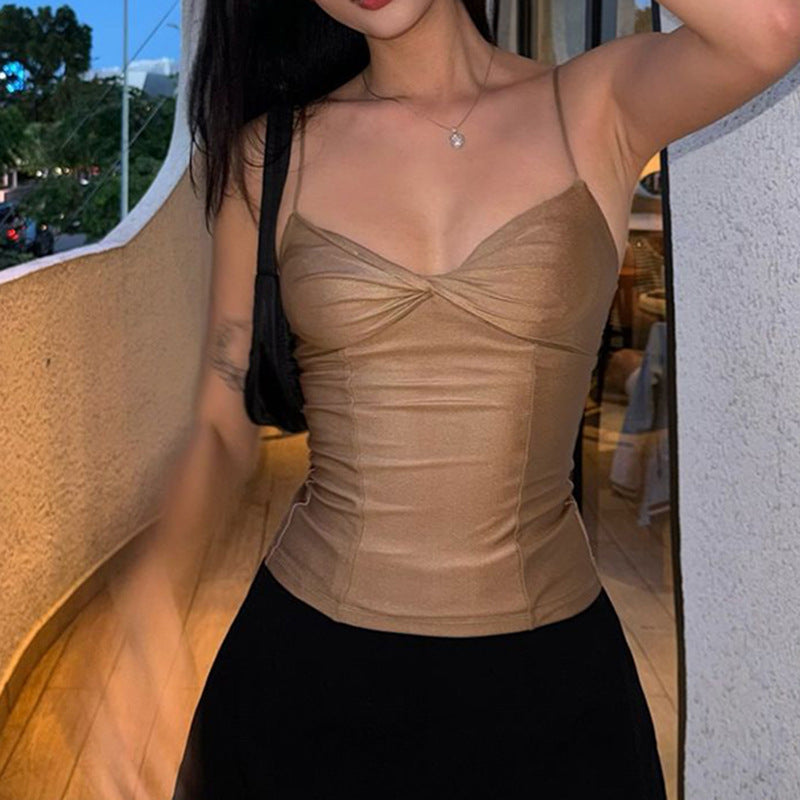 Hot Girl Tight Slimming Camisole Top