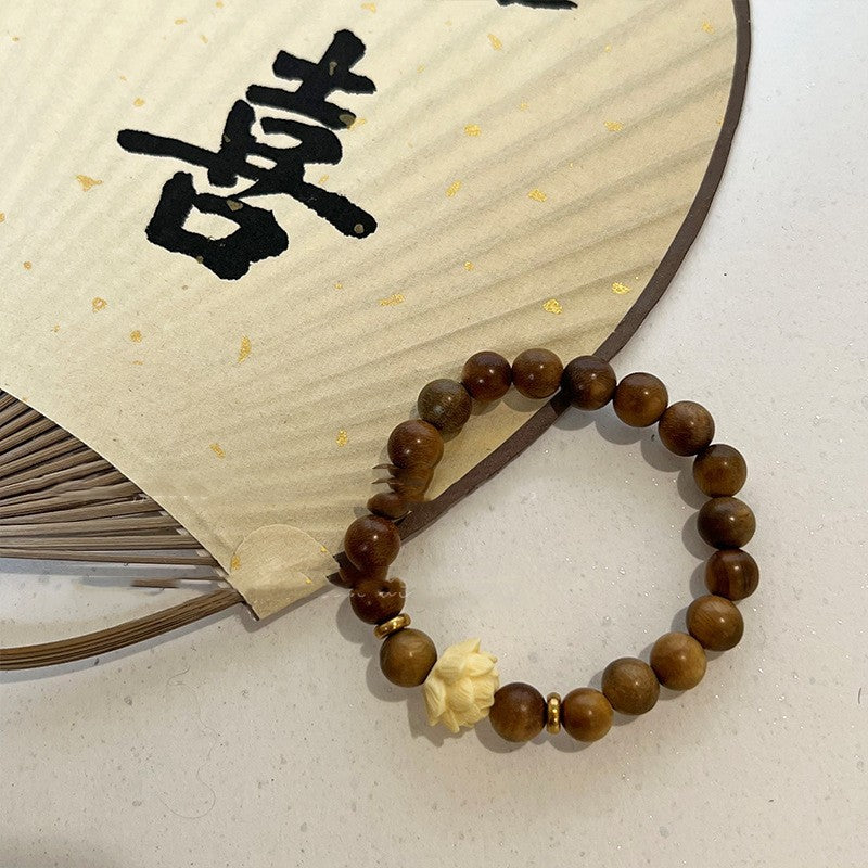 Lotus Beaded Bracelet For Girls