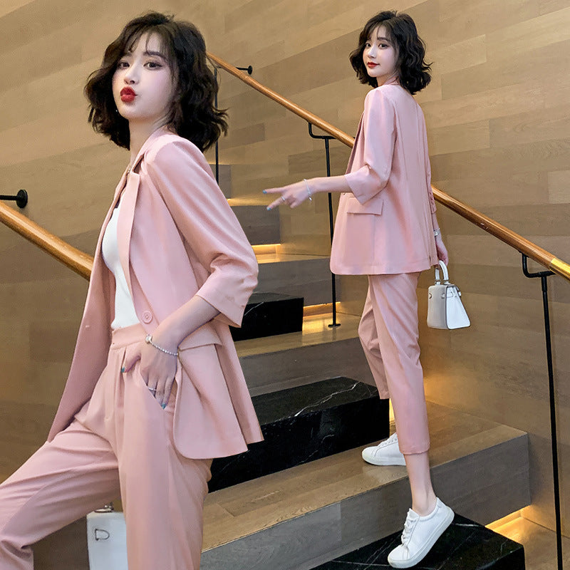 Western Style Leisure Small Suit