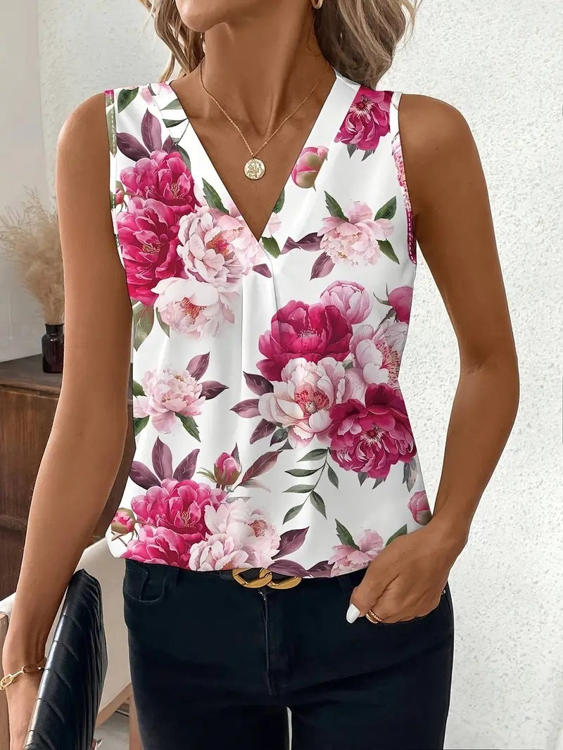 Loose V-neck Pullover Urban Casual Sleeve Vest