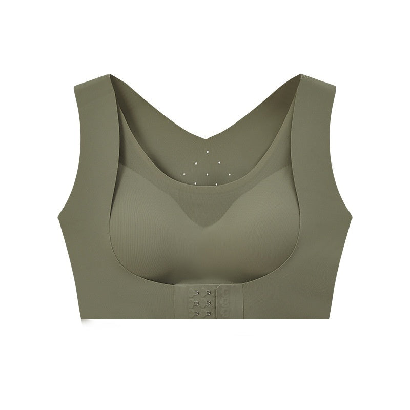 Two-in-one Breast Holding Bra Back Adjustment Push Up