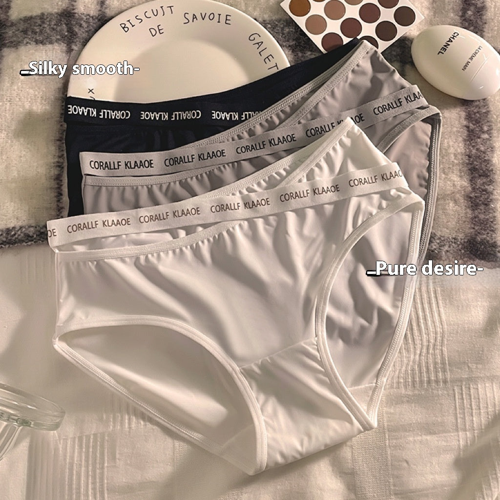 Sports Pure Desire Style Japanese Style Seamless Underwear Women's Ice Silk