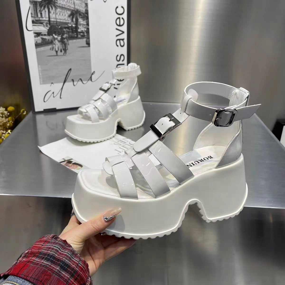 Fashion Personalized Women's Summer Platform Shoes