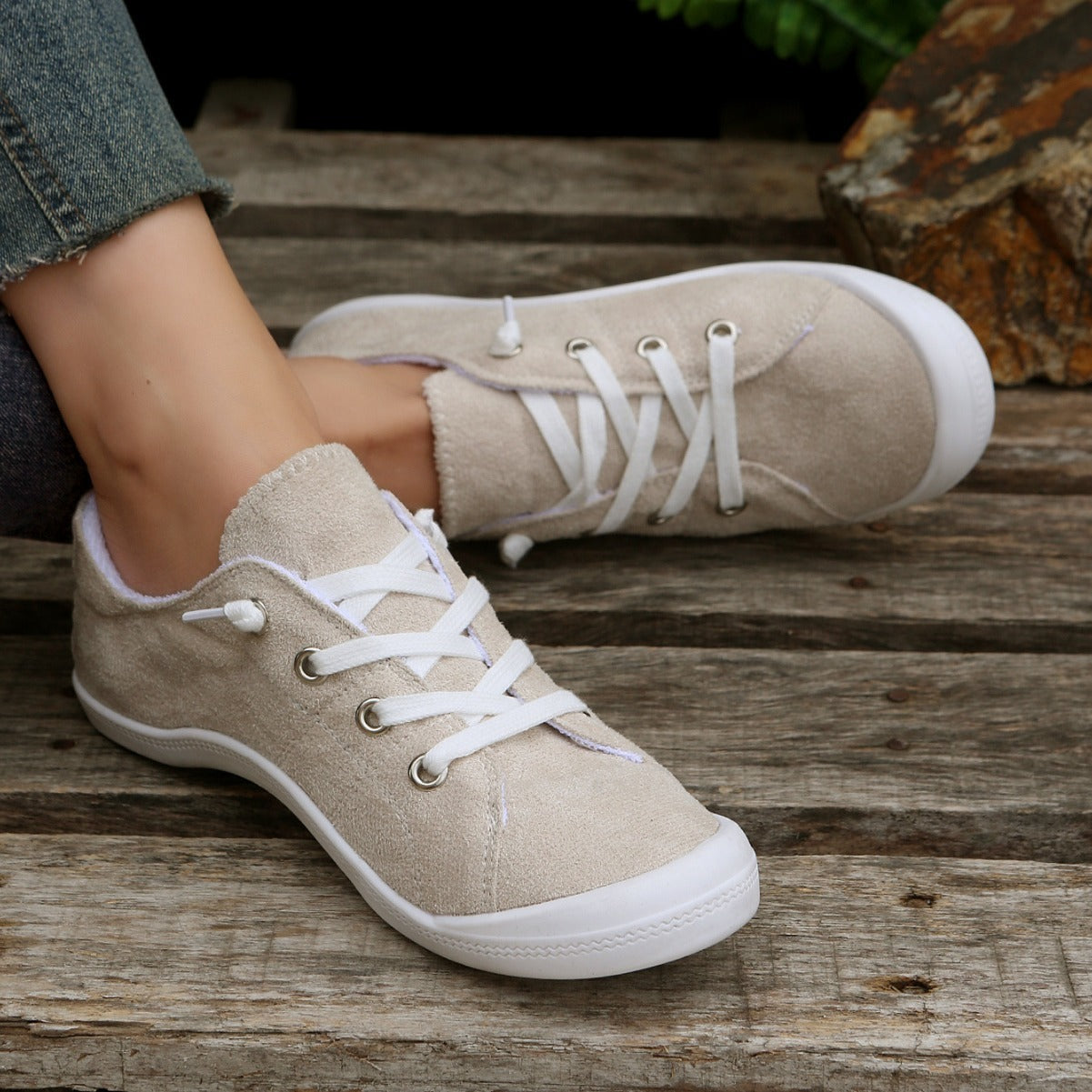Women's Casual Fashion Soft Outdoor All-matching Sneaker