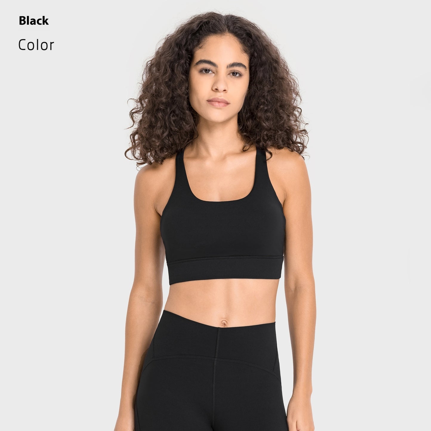 Double 6 Zero Sense V-shaped Beauty Back Exercise Bra Women