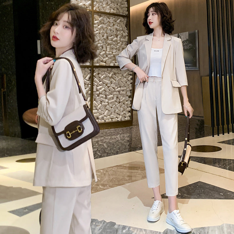 Western Style Leisure Small Suit
