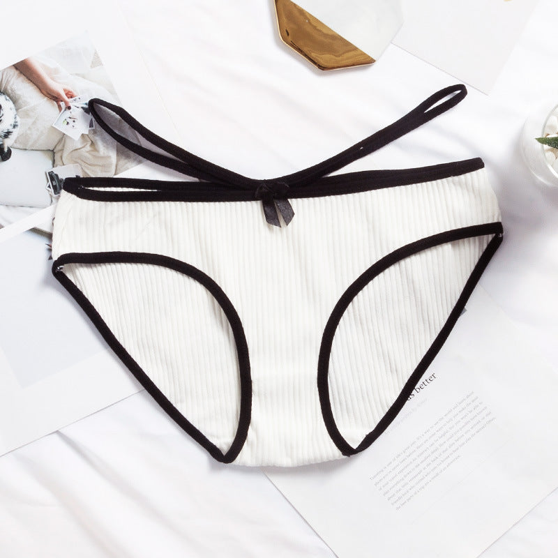 New Cotton Low Waist Breathable Women's Underwear