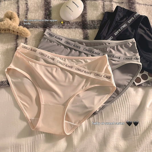 Sports Pure Desire Style Japanese Style Seamless Underwear Women's Ice Silk