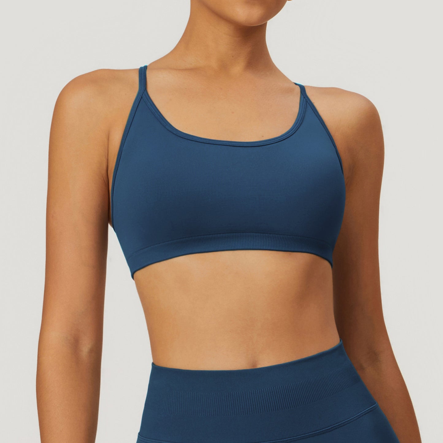 Sports Fitness Seamless Cross Beauty Back Yoga