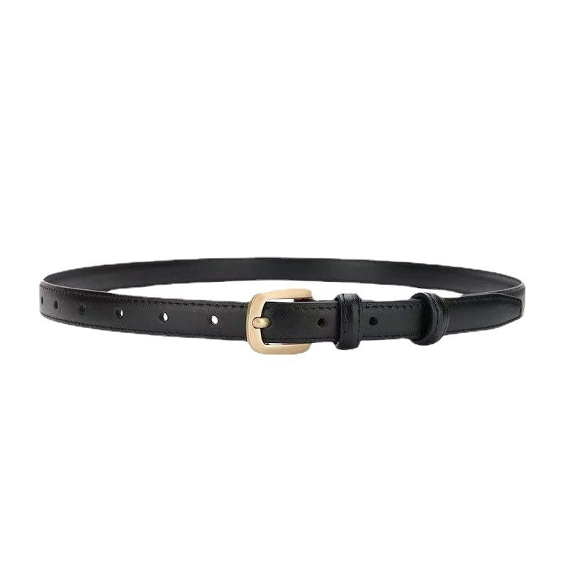 Pin Buckle Thin Belt Women's All-match Decoration Simple