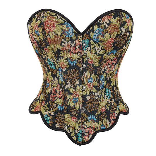 Jacquard Non-lace Women's Body Fishbone Corset