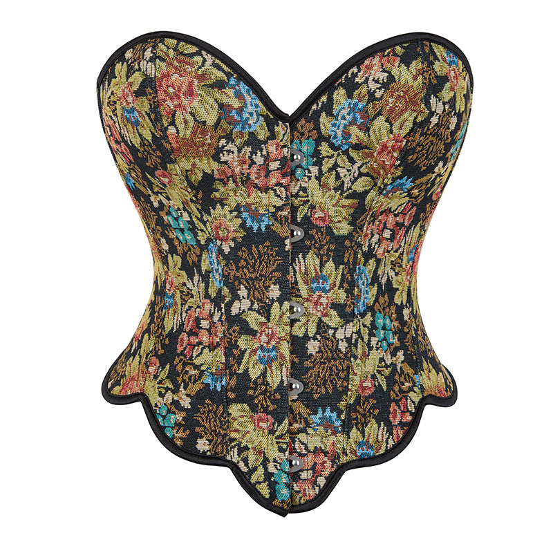 Jacquard Non-lace Women's Body Fishbone Corset