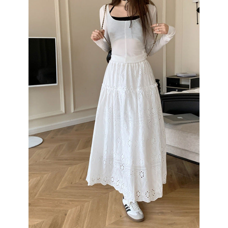 Big Swing Mid-length Skirt Women's Fashion