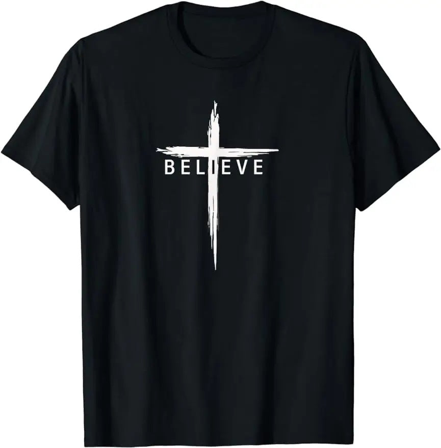 Fashion Cotton T Simple Letters Printing Ladies