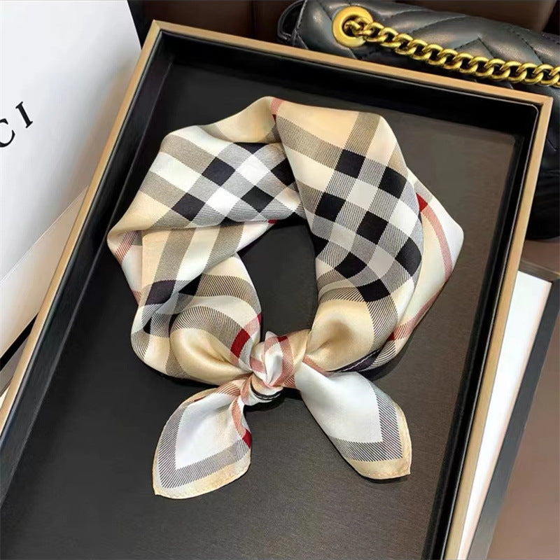 Crepe Satin Scarf For Women