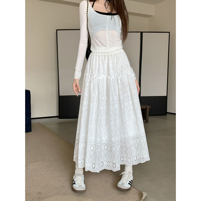 Big Swing Mid-length Skirt Women's Fashion