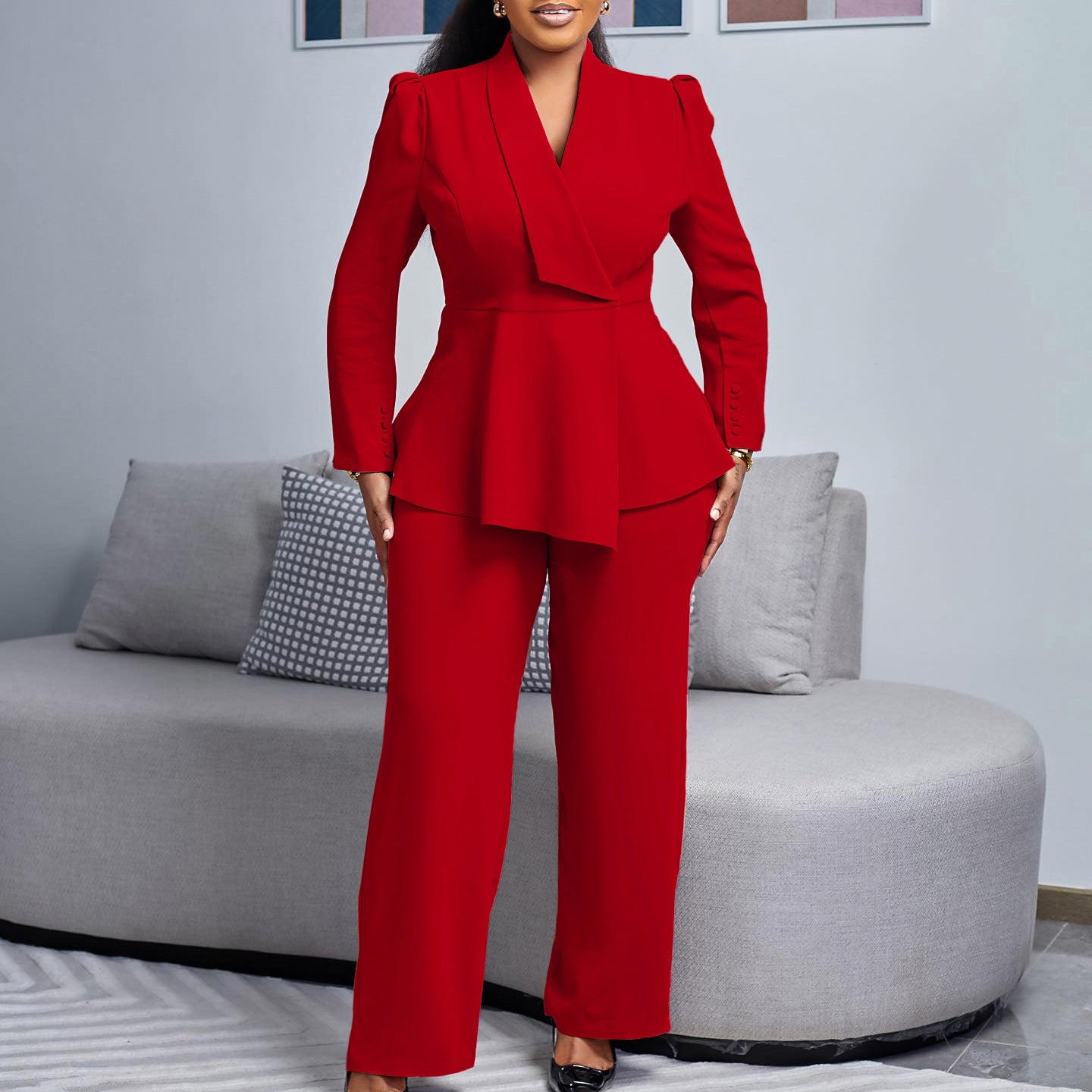 Women's New Fashion Graceful Personality Elegant Suit