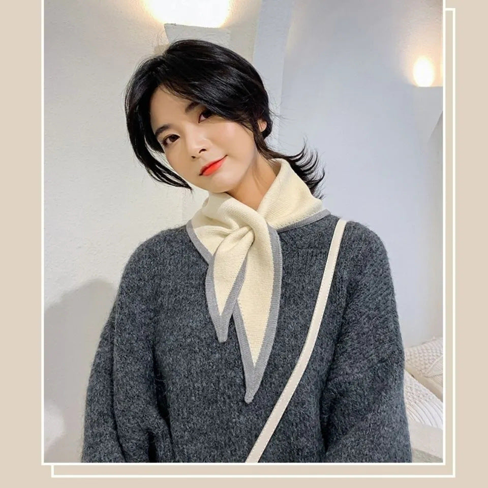 Cross Triangular Binder Warm Scarf