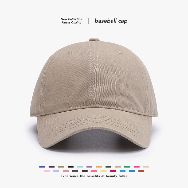 Outdoor Soft Top All-match Women's Fashion Peaked Cap