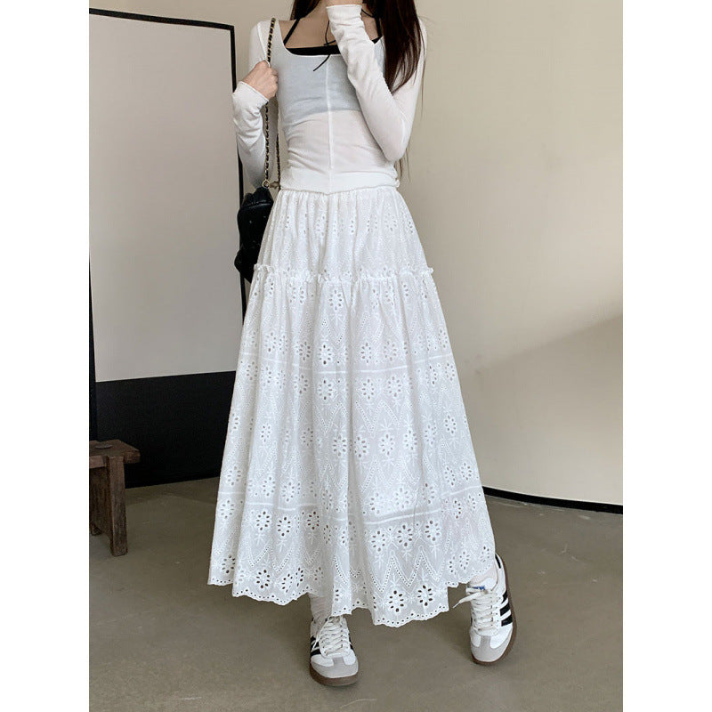 Big Swing Mid-length Skirt Women's Fashion