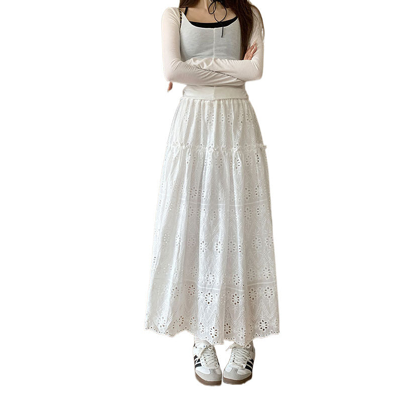 Big Swing Mid-length Skirt Women's Fashion