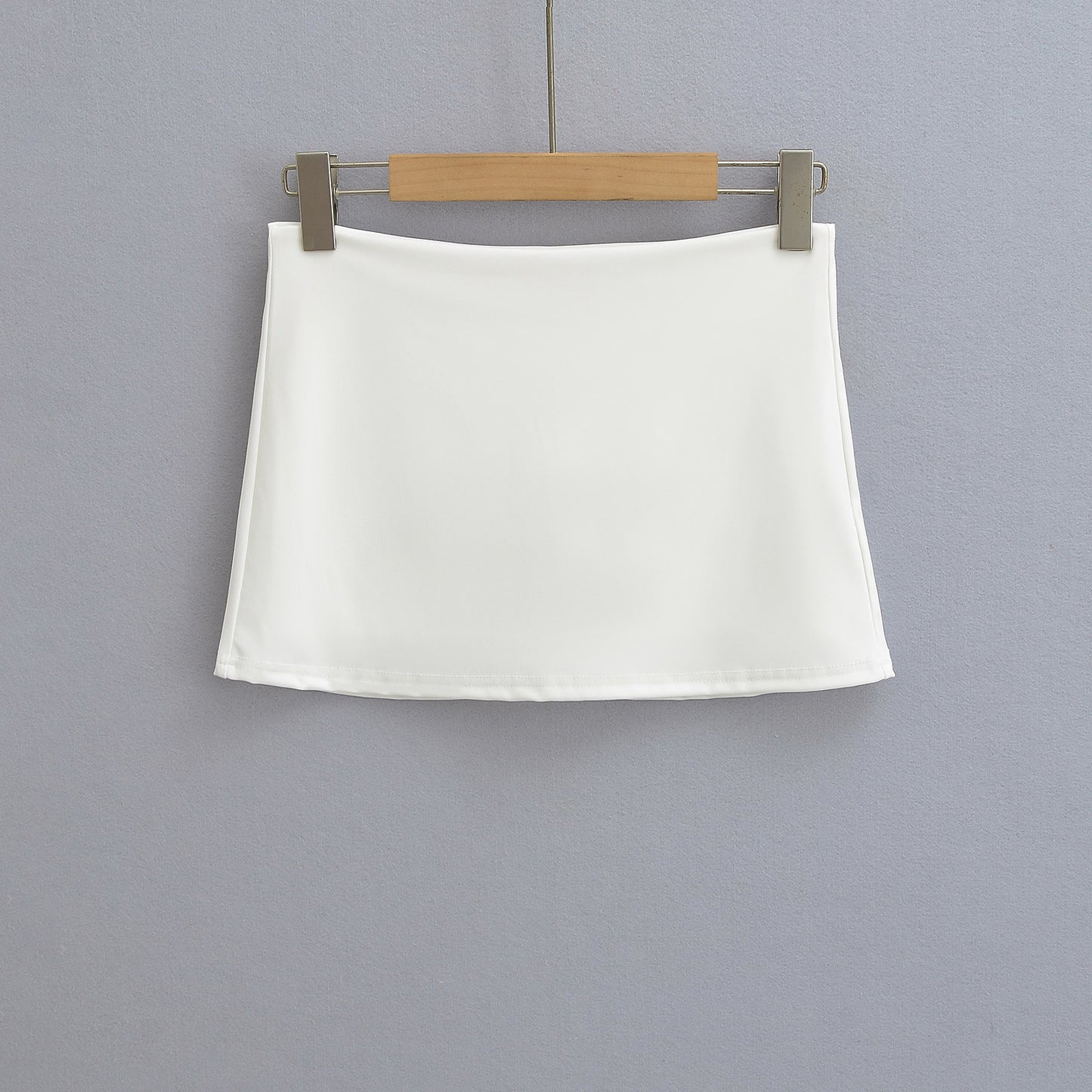 Women's Solid Color American Hot Girl Anti-exposure Low Waist Skirt