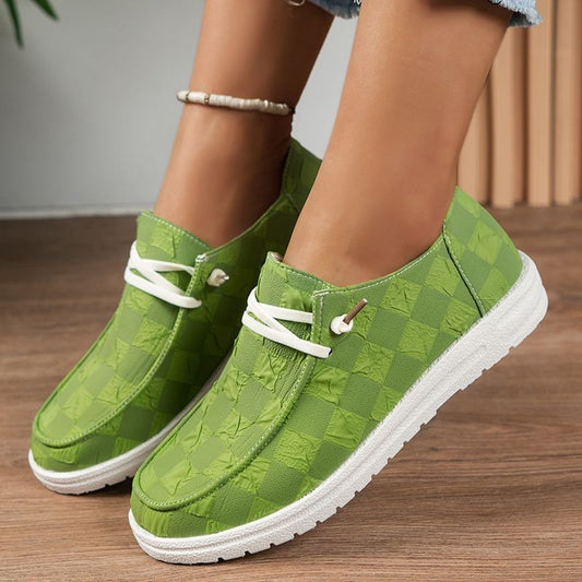 Printed Colorful Export Flat Casual Women's Shoes