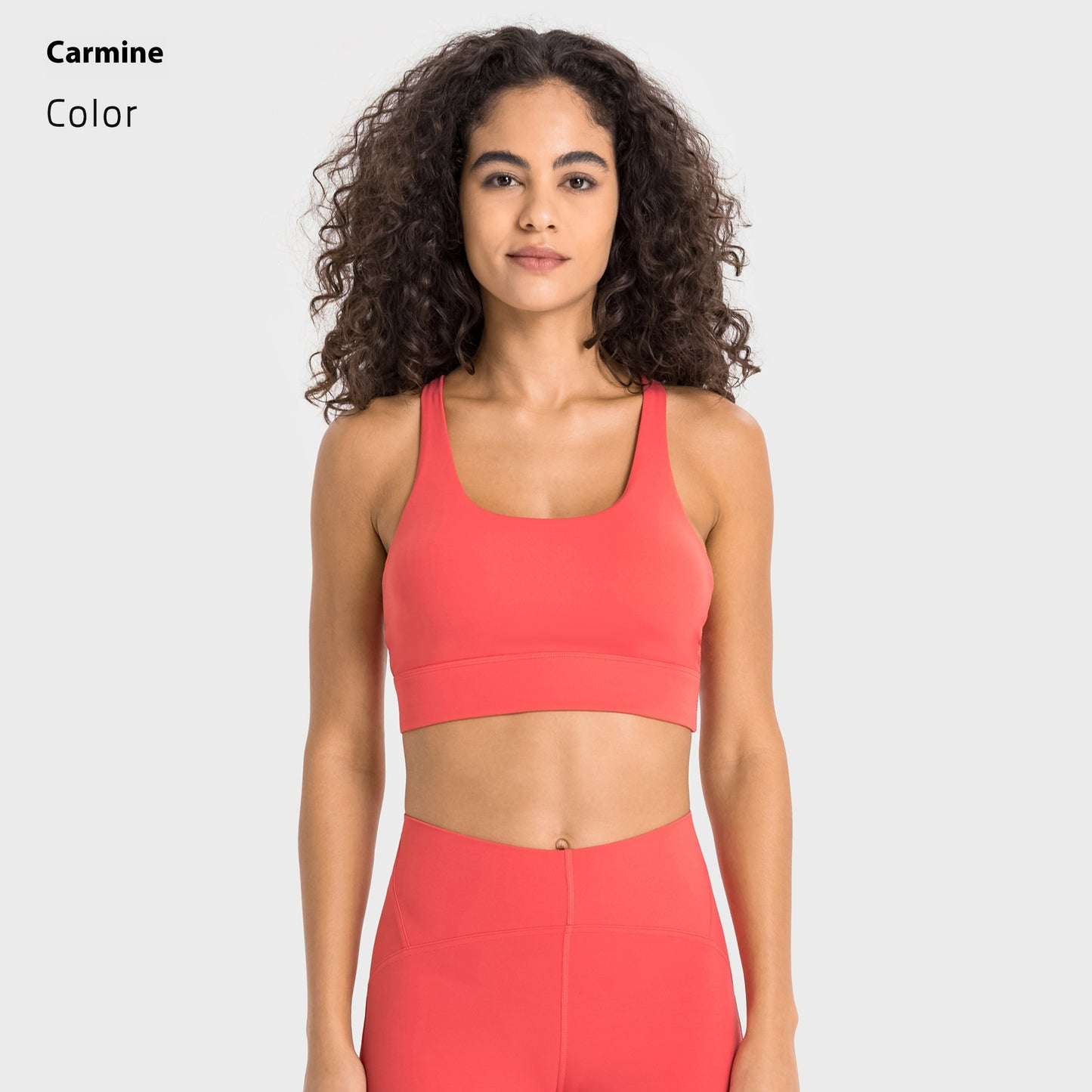 Double 6 Zero Sense V-shaped Beauty Back Exercise Bra Women