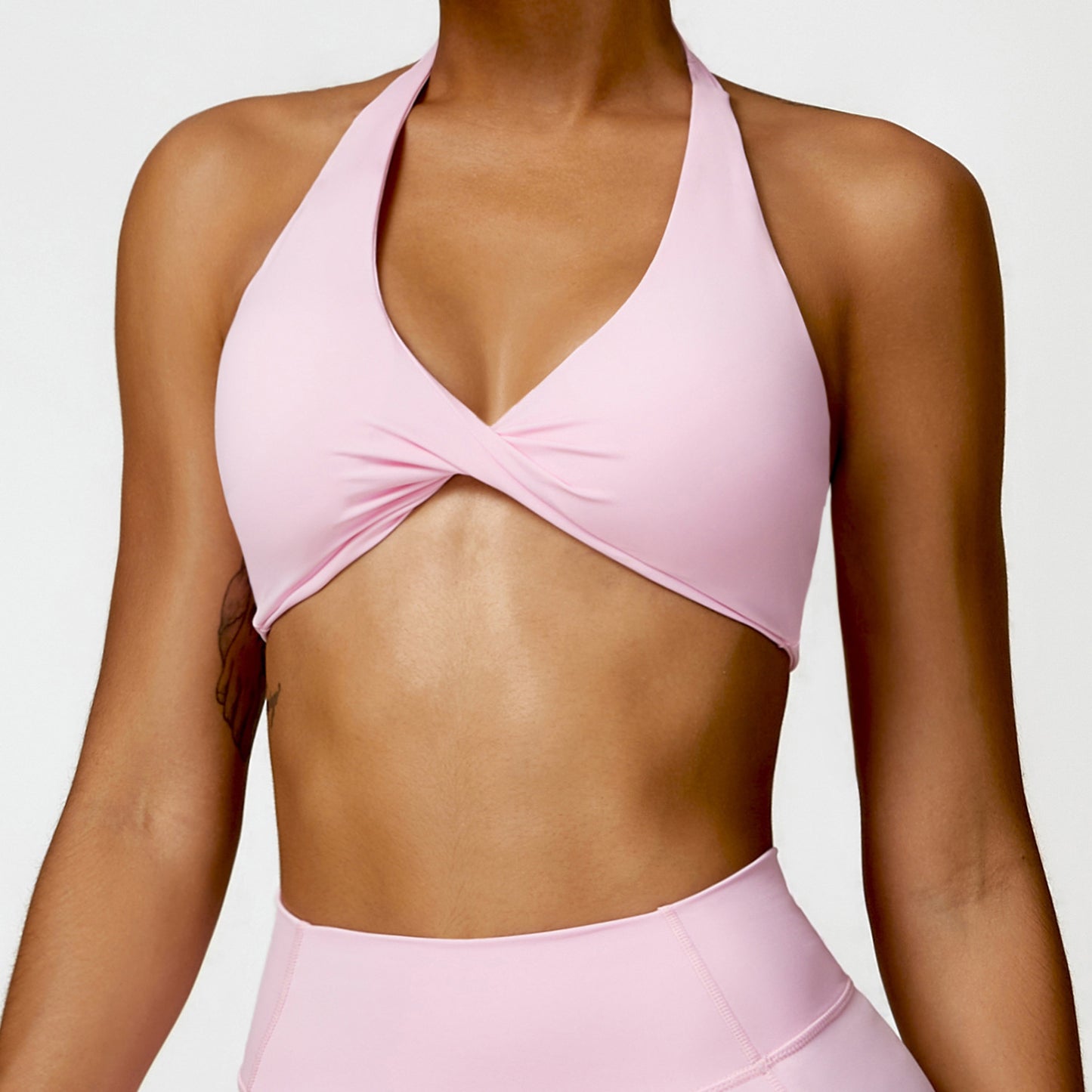 Breathable Halter Beauty Back Yoga Bra Tight