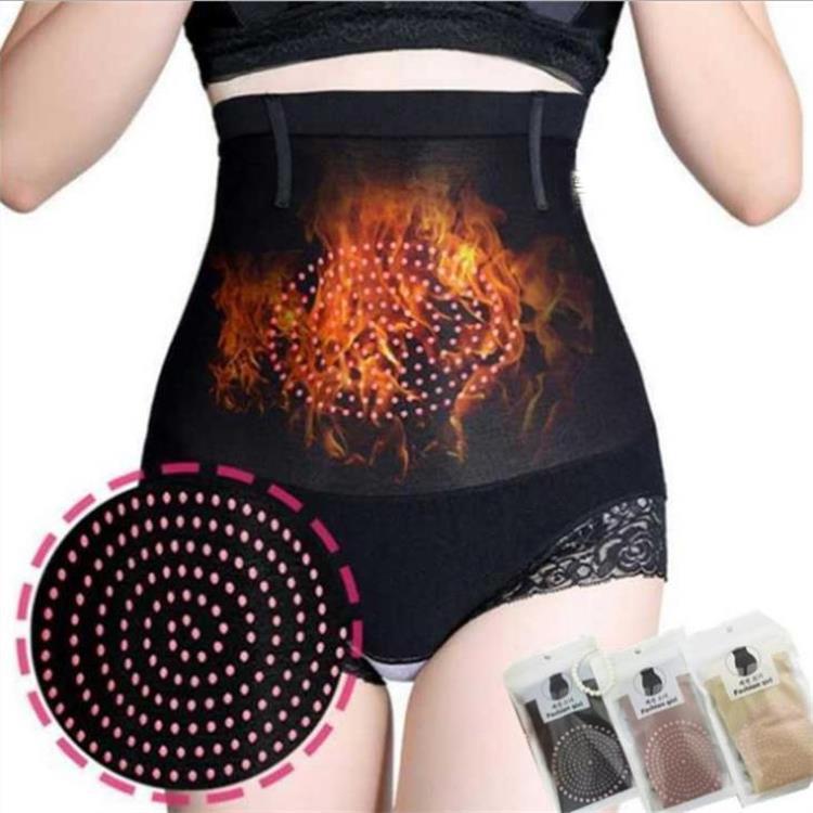 Women's Postpartum High-waisted Seamless Body Lace Lace Draw-in Pants