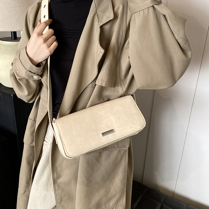 New Summer Versatile High-grade Nylon Baguette Underarm Bag