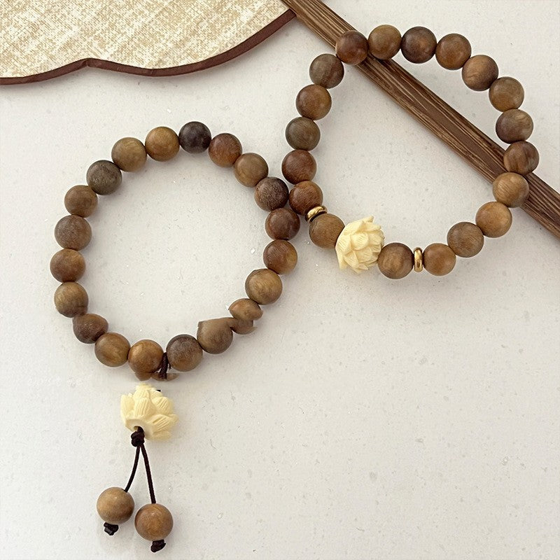 Lotus Beaded Bracelet For Girls