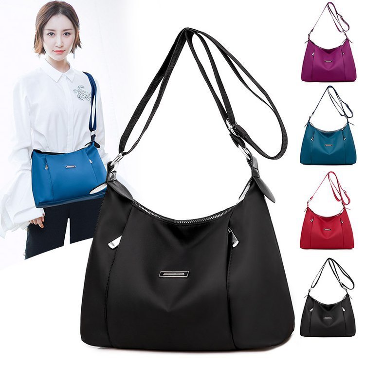 Fashion Oxford Cloth Shoulder Bag Simple Women's Crossbody Bag
