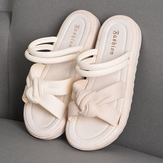 New Soft Back Thick Back Two-way Wear Sandals Women's Shoes For Outdoors
