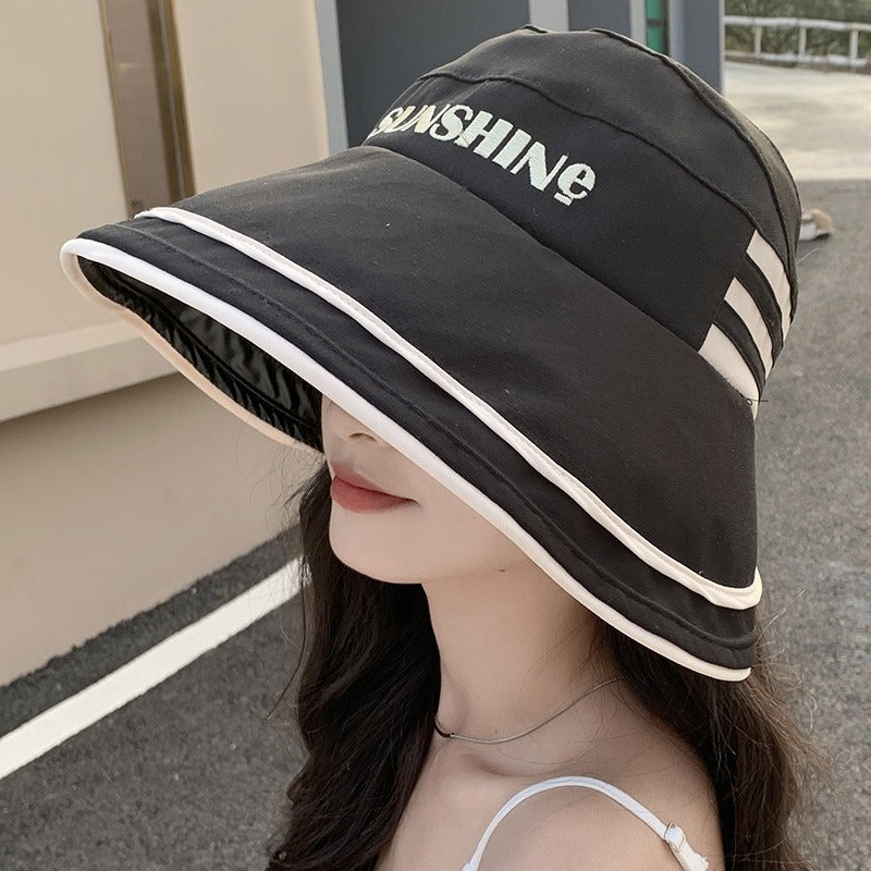 Fashion Vinyl Sun Protection Korean Sun Protection Sun Hat
