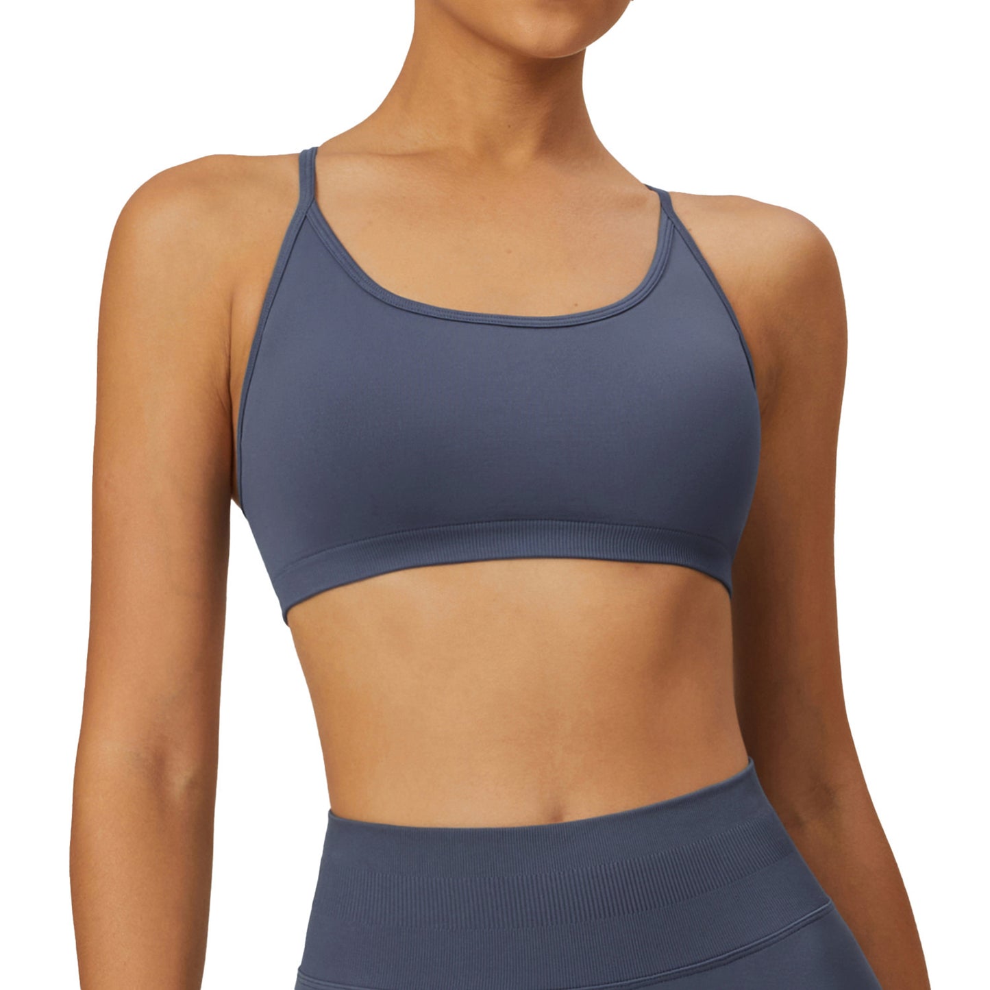 Sports Fitness Seamless Cross Beauty Back Yoga