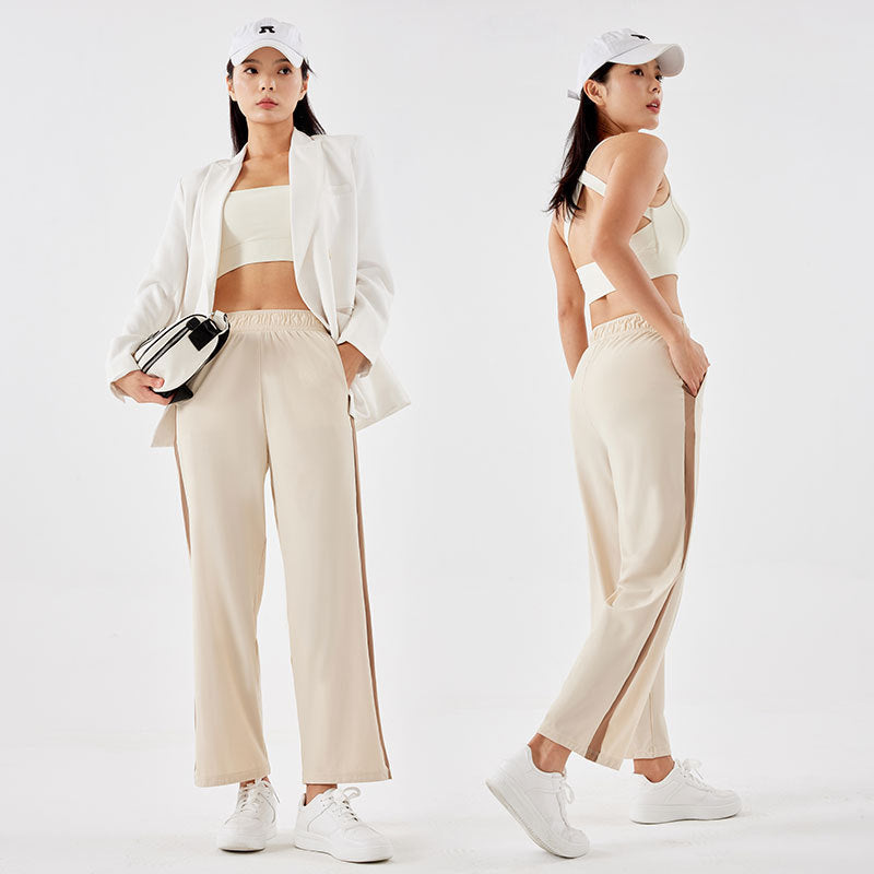 Spring And Summer Cool Sunscreen High Waist Slimming Casual Pants