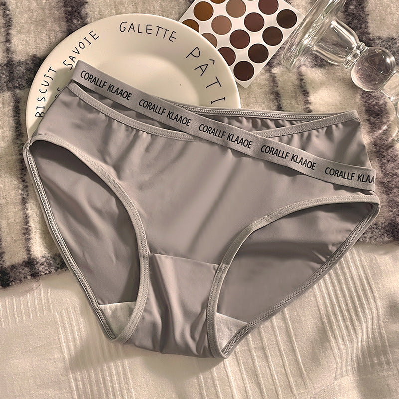 Sports Pure Desire Style Japanese Style Seamless Underwear Women's Ice Silk