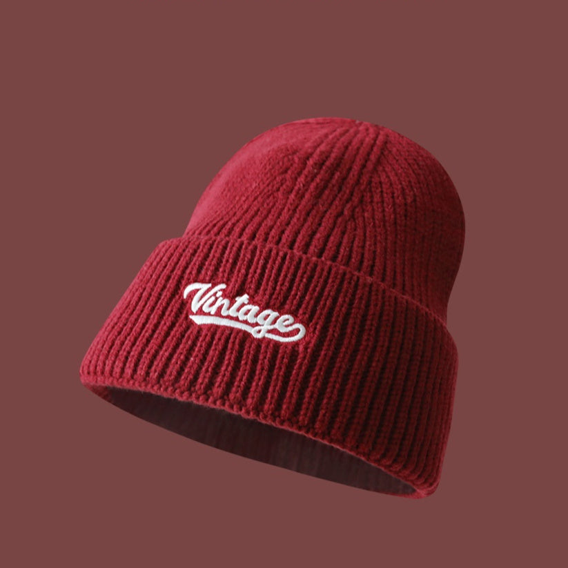 Lin Xiao Orange Hat Knitted Hat Baseball Cap Scarf