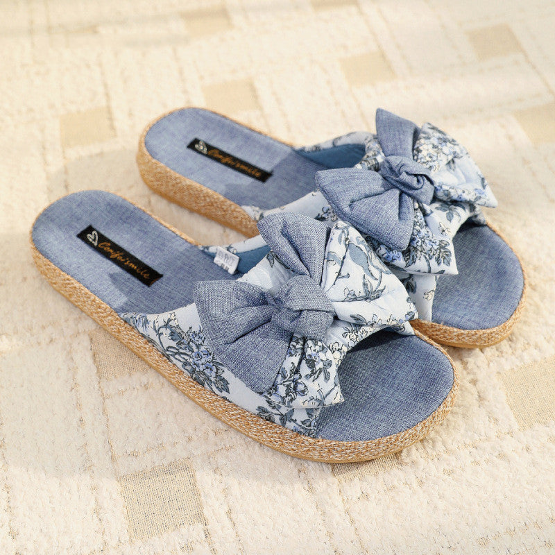Women's Linen Four Seasons Non-slip Slippers