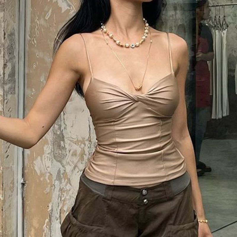 Hot Girl Tight Slimming Camisole Top